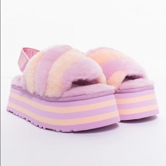NEW UGG Disco Stripe Slide - Picture 2 of 10